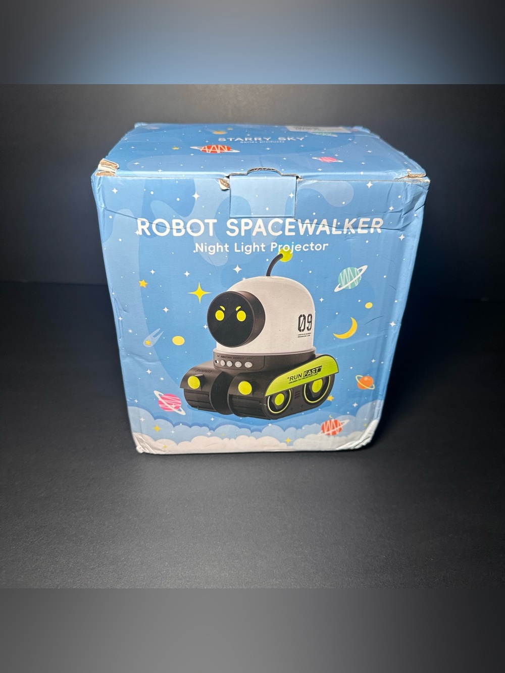 Robot Spacewalker Night Light Projector WH-E03 Rechargeable Stars & Sky